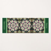 Abstracte lentesbloesem - Vloerkunst gepersonalise Yogamat (Voorkant (horizontaal))