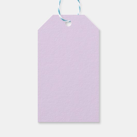 Abstracte lentescrocus cadeaulabel (Achterkant)