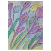 Abstracte lentescrocus klembord (Achterkant)
