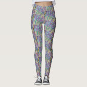 Abstracte lentescrocus leggings (Voorkant)