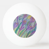 Abstracte lentescrocus pingpongbal (Achterkant)