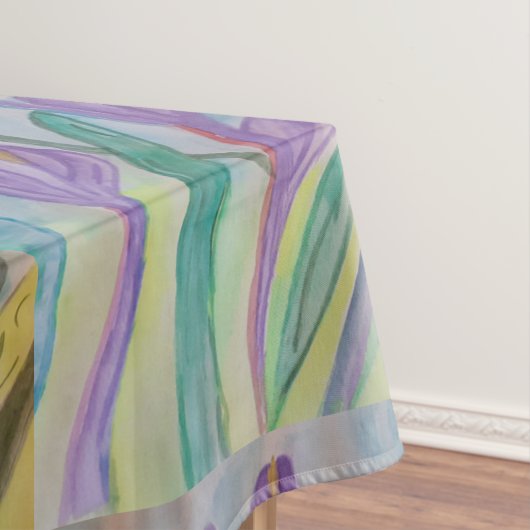 Abstracte lentescrocus tafelkleed (Voorbeeld)