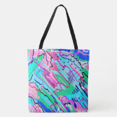 Abstracte lenteslag tote bag (Voorkant)
