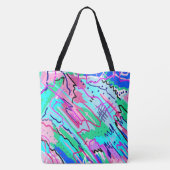 Abstracte lenteslag tote bag (Achterkant)