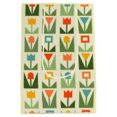 Abstracte lentevloeren medium cadeauzakje (Achterkant)