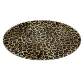 ABSTRACTE LEOPARD GOLD TRAY CUTARD SNIJPLANK (Hoek)