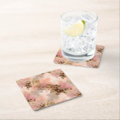 Abstracte Leopard Print Paper Onderzetters (Insitu)