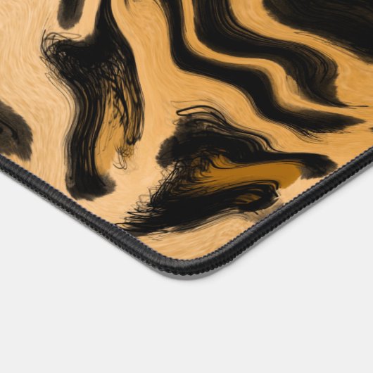 Abstracte leopardafdruk bureaumat (Hoek)