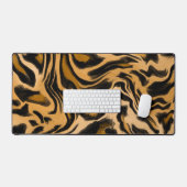 Abstracte leopardafdruk bureaumat (Keyboard & Muis)