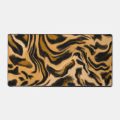 Abstracte leopardafdruk bureaumat (Voorkant)