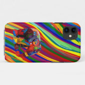 Abstracte lephant-telefoondraagtas met volledige k Case-Mate iPhone case (Achterkant (horizontaal))