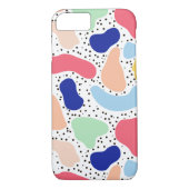 Abstracte leuke moderne kinder zomervormen Case-Mate iPhone case (Achterkant)