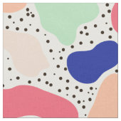 Abstracte leuke moderne kinder zomervormen stof (Close Up)
