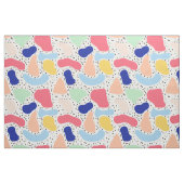 Abstracte leuke moderne kinder zomervormen stof (Fat Quarter)