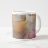 Abstracte, levendige koffie of latte Mok (Voorkant rechts)