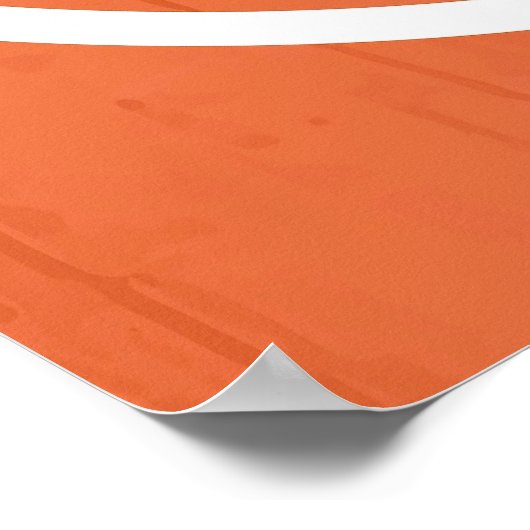 Abstracte levendige ritmes poster (Hoek)