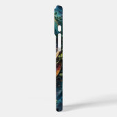 Abstracte levensboom kleur splash esthetisch Case-Mate iPhone case (Achterkant / Links)