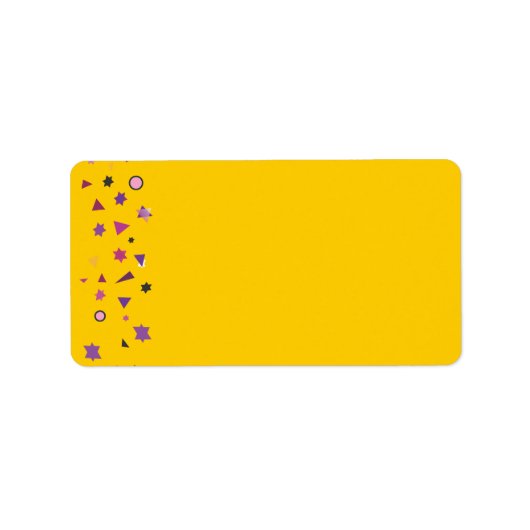 ABSTRACTE LEVENSDUUR Druk uw eigen label af (Voorkant)