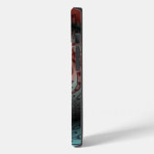 Abstracte Levensechte Fantasie Fractale Kunst Brui Case-Mate iPhone Case (Achterkant / Links)