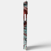 Abstracte Levensechte Fantasie Fractale Kunst Brui Case-Mate iPhone Case (Achterkant / Rechts)