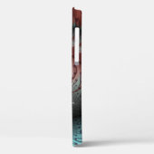 Abstracte Levensechte Fantasie Fractale Kunst Brui Case-Mate iPhone Case (Achterkant / Links)