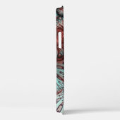 Abstracte Levensechte Fantasie Fractale Kunst Brui Case-Mate iPhone Case (Achterkant / Rechts)
