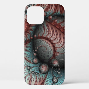 Abstracte Levensechte Fantasie Fractale Kunst Brui Case-Mate iPhone Case