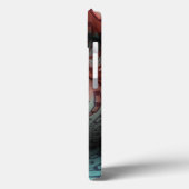 Abstracte Levensechte Fantasie Fractale Kunst Brui Case-Mate iPhone Case (Achterkant / Links)