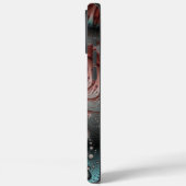 Abstracte Levensechte Fantasie Fractale Kunst Brui Case-Mate iPhone Case (Achterkant / Links)