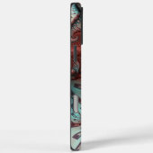 Abstracte Levensechte Fantasie Fractale Kunst Brui Case-Mate iPhone Case (Achterkant / Rechts)