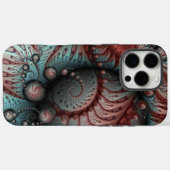 Abstracte Levensechte Fantasie Fractale Kunst Brui Case-Mate iPhone Case (Achterkant (horizontaal))