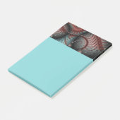 Abstracte Levensechte Fantasie Fractale Kunst Brui Post-it® Notes (Schuin)