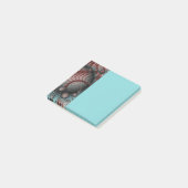 Abstracte Levensechte Fantasie Fractale Kunst Brui Post-it® Notes (Schuin)