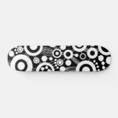 Abstracte levensstructuur - B&W Skateboard (Horizontaal)
