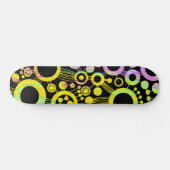 Abstracte levensstructuur - Kleur Tex 01 Persoonlijk Skateboard (Horizontaal)