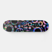 Abstracte levensstructuur - Kleur Tex 03 Persoonlijk Skateboard (Horizontaal)