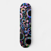 Abstracte levensstructuur - Kleur Tex 03 Persoonlijk Skateboard (Voorkant)