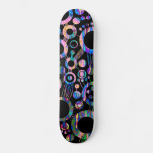 Abstracte levensstructuur - Kleur Tex 03 Persoonlijk Skateboard