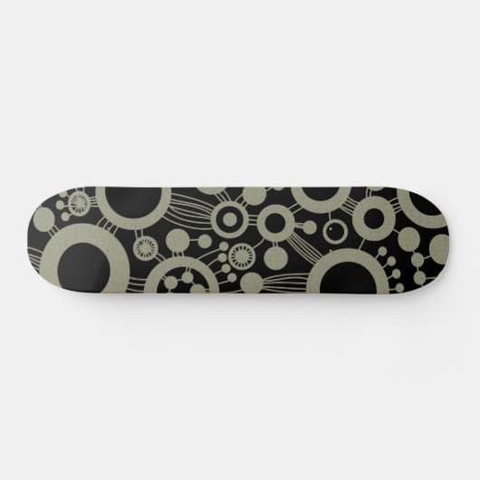 Abstracte levensstructuur - Kleur Tex 04 Skateboard (Horizontaal)