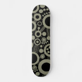 Abstracte levensstructuur - Kleur Tex 04 Skateboard (Voorkant)
