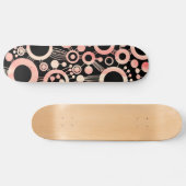 Abstracte levensstructuur - Kleur Tex 05 Skateboard (Horizontaal)