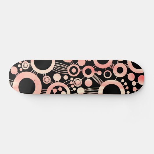 Abstracte levensstructuur - Kleur Tex 05 Skateboard (Horizontaal)