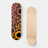 Abstracte levensstructuur - Kleur Tex 06 Persoonlijk Skateboard (Voorkant)