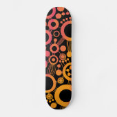 Abstracte levensstructuur - Kleur Tex 06 Persoonlijk Skateboard (Voorkant)