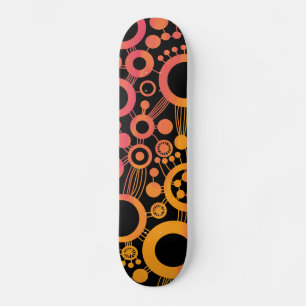 Abstracte levensstructuur - Kleur Tex 06 Persoonlijk Skateboard