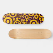 Abstracte levensstructuur skateboard (Horizontaal)
