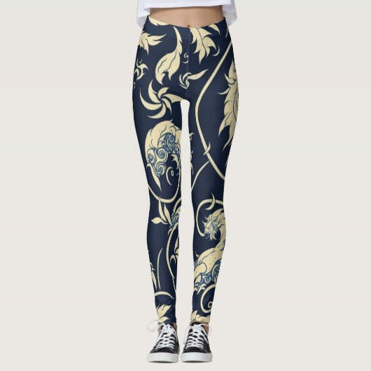 abstracte li leggings (Voorkant)