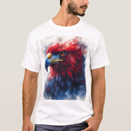 Abstracte Liberty Eagle T-shirt