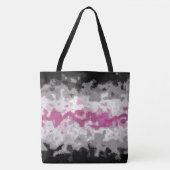 Abstracte Librafeminin Pride Vlag Tote Bag (Voorkant)