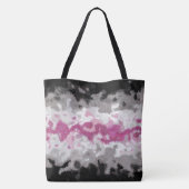 Abstracte Librafeminin Pride Vlag Tote Bag (Achterkant)